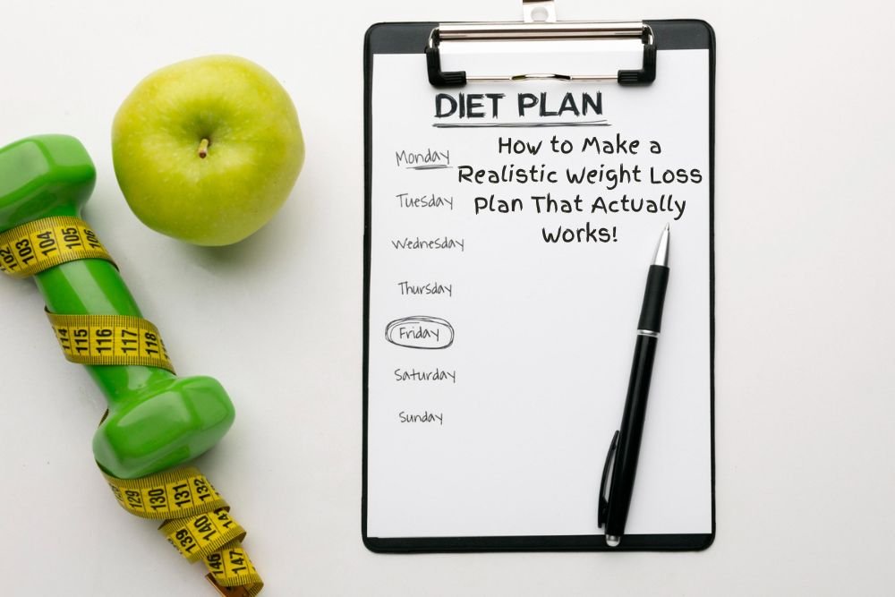 How to Make a Realistic Weight Loss Plan That Actually Works